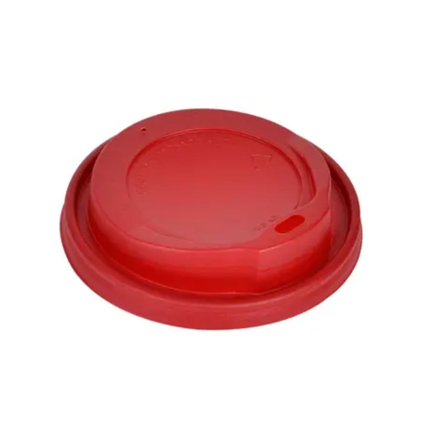 Καπάκι Πλαστικό Πιπίλα Κόκκινο για Χάρτινο Ποτήρι 12oz-16oz