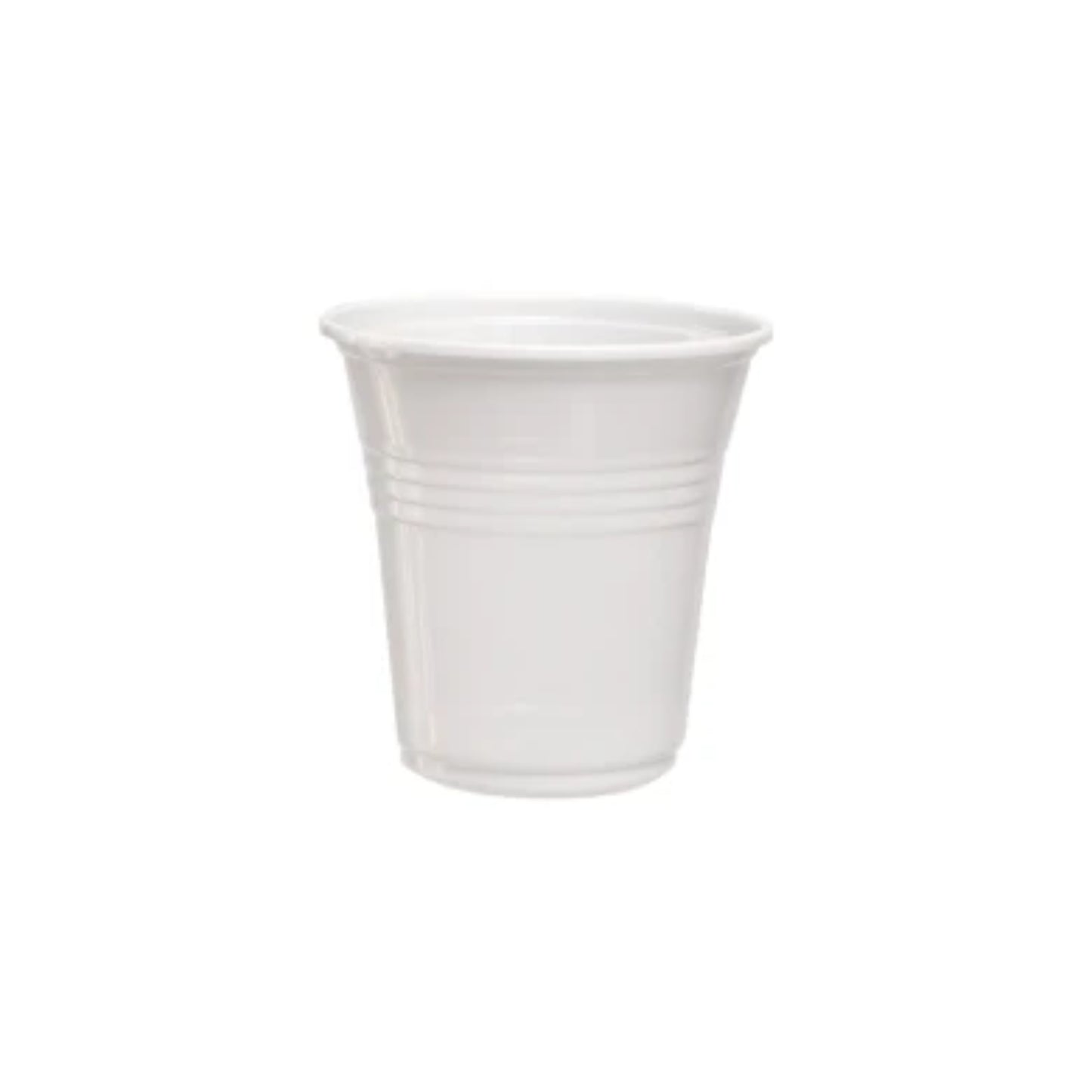 Ποτήρι Πλαστικό PP Λευκό 130ml