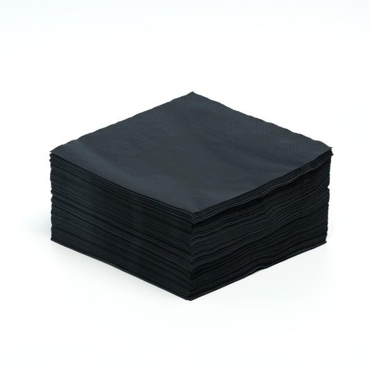 Χαρτοπετσέτα Πολυτελείας Μάυρη 40x40