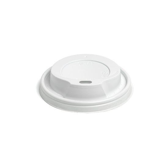 Καπάκι Πιπίλα Λευκό για Ποτήρι Χάρτινο