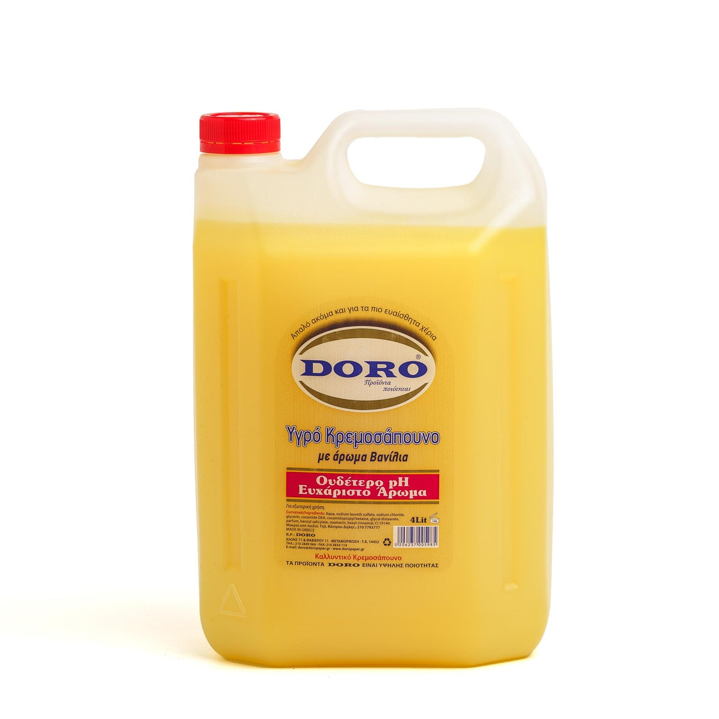 Κρεμοσάπουνο Doro με Άρωμα Βανίλια 4lt