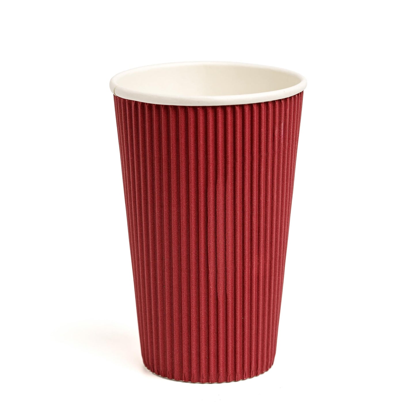 Ποτήρι Χάρτινο Ripple Kόκκινο 16oz