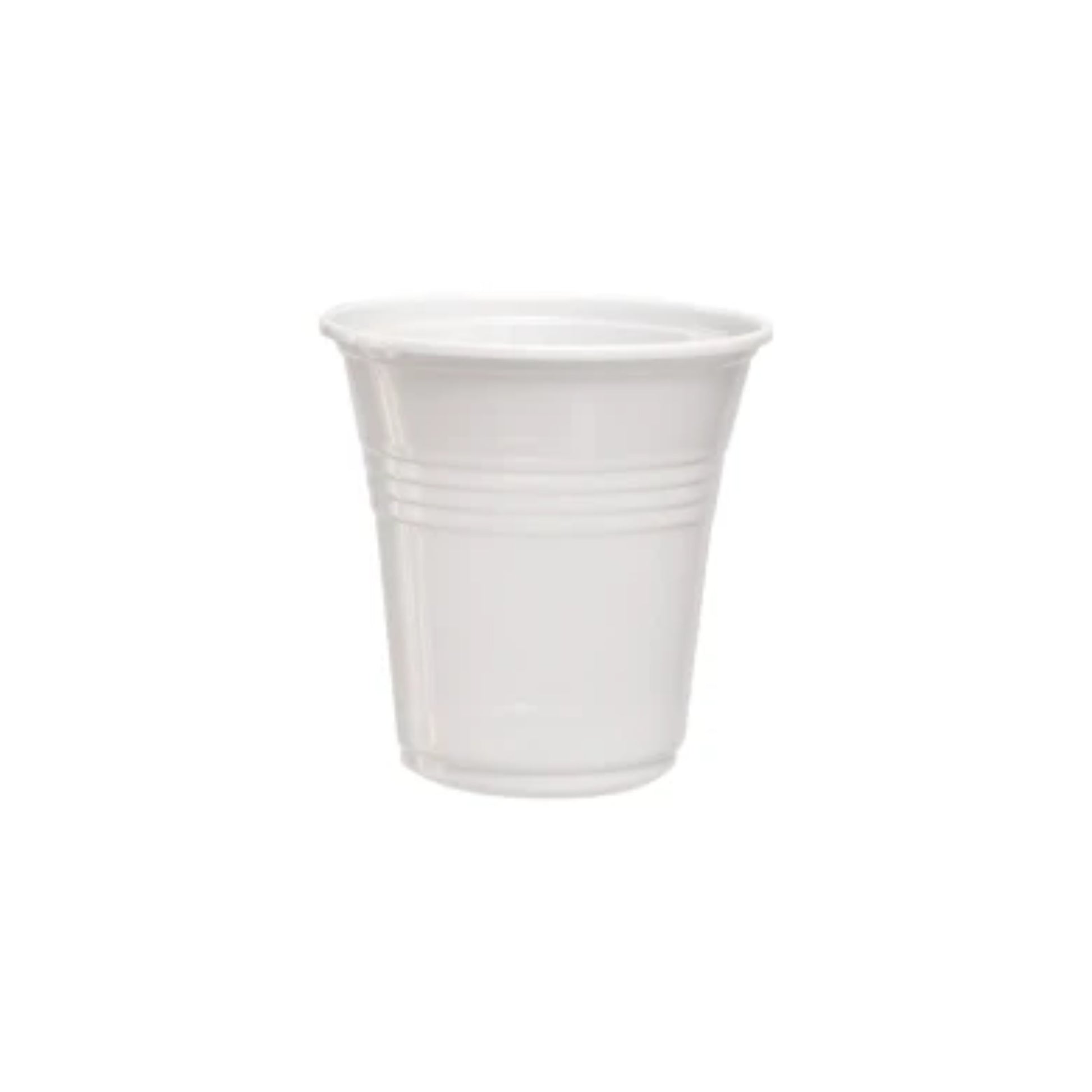 Ποτήρι Πλαστικό PP Λευκό 130ml