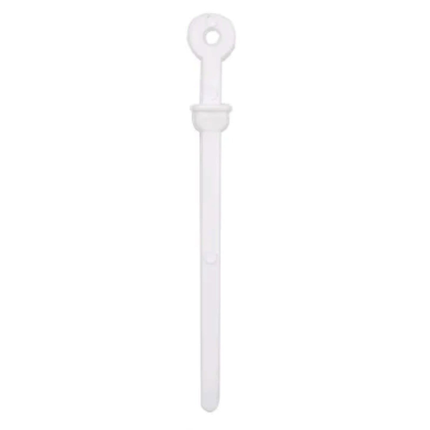 Stopper (Αναδευτήρας) Πλαστικό PP Λευκό Ασφαλείας 13cm